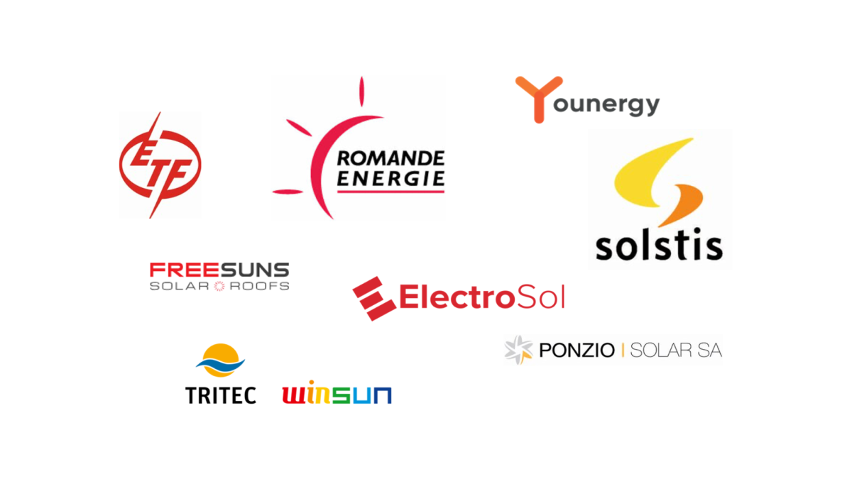Image logo entreprises photovoltaïques Suisse Romande